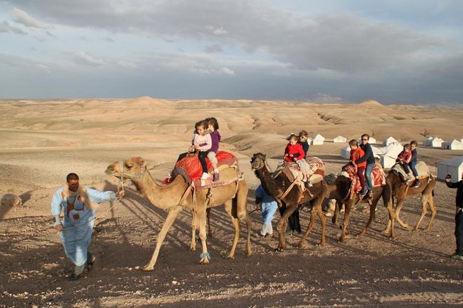 Desert Agafay and Atlas Mountains Waterfall & Camel Ride Day Trip From Marrakech - Itinerary Details