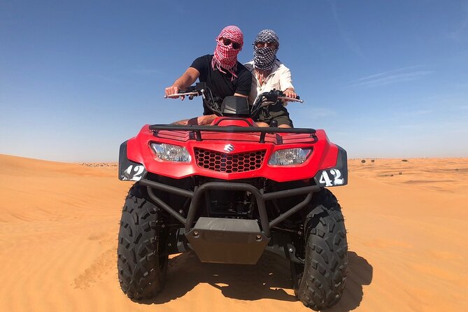 Desert Safari With Quad Bike, 4x4 Dune Bashing and Camel Ride - Key Points