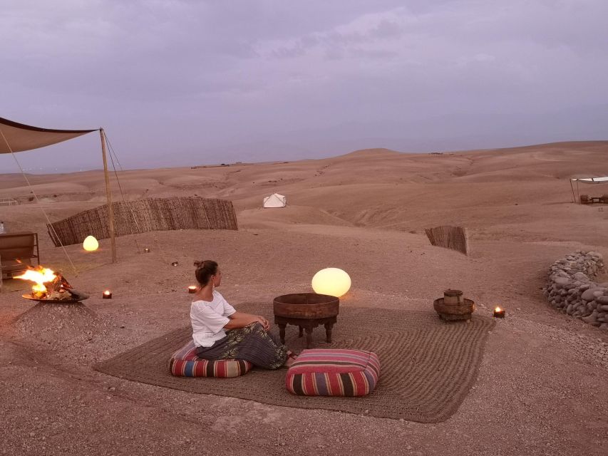 Diner Agafay Desert ,Camel Ride,Magical Show,Sunset - Key Points