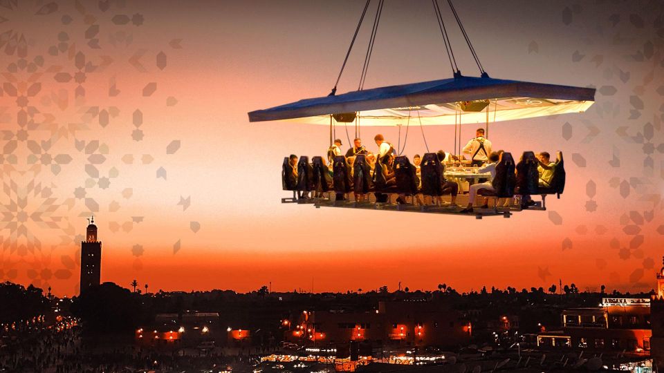 Dinner in the Sky Marrakech - Elevate Your Senses - Logistics and Restrictions