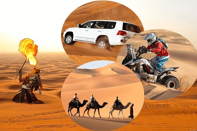 Doha: Desert Safari With Quad Bike ,Camel Ride and Sand Boarding - Key Points