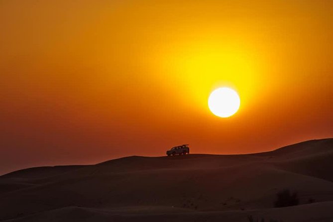 Doha Night Desert Safari Camel Ride Dune Bashing With Transfer - Key Points