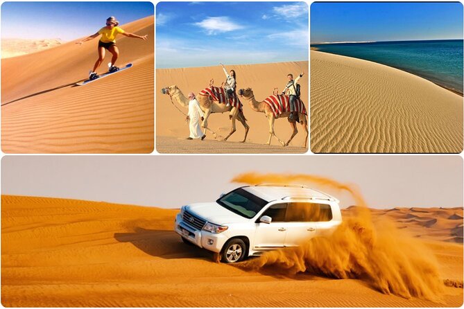 Doha Private Half Day Desert Safari Camel Ride Sand-Boarding - Key Points