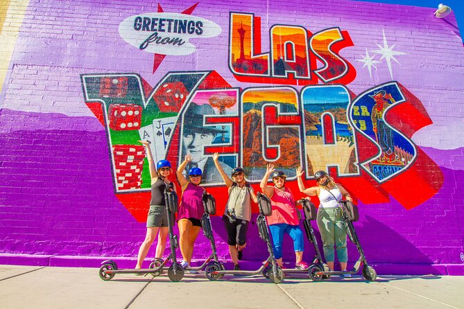Downtown Las Vegas Small-Group E-Scooter Tour