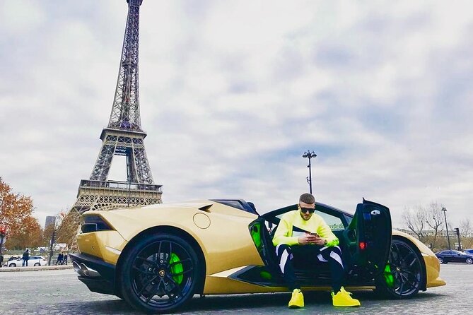 Drive the LAMBORGHINI Huracan Near the Eiffel Tower - Key Points