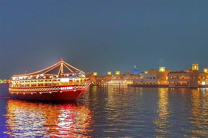 Dubai: 2-Hour Evening Dhow Cruise and Dinner - Key Points
