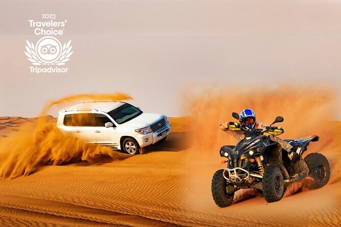 Dubai Arabian Desert Adventure, BBQ Dinner & Optional ATV - Key Points