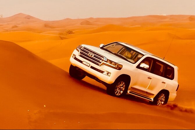 Dubai Desert Safari, Dune Bashing, CamelRide, Sand-boarding - Key Points