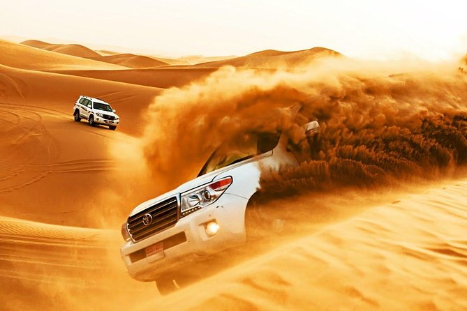 Dubai Desert Safari Including Buffet Dinner And Desert Camp Activities - Key Points