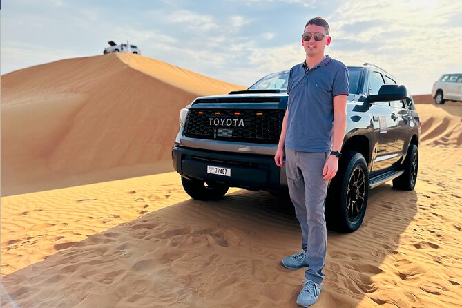 Dubai Desert Safari With BBQ Dinner, Sandboarding, Camels & Shows - Key Points