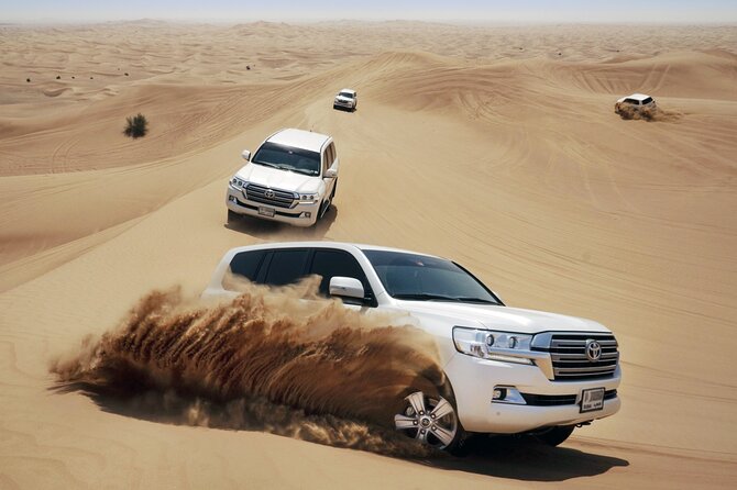 Dubai Desert Safari With Camel Ride, Shows and Dinner - Key Points