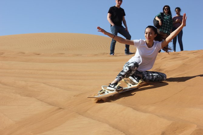 Dubai: Jeep Desert Safari, Camel Riding, ATV & Sandboarding - Key Points