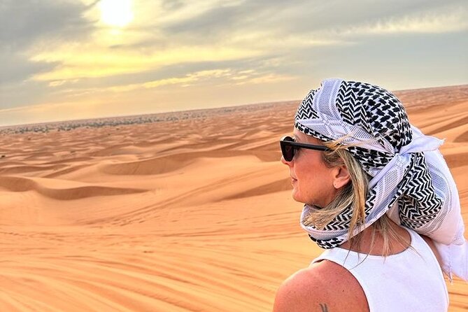 Dubai Premium Red Desert Dunes Safari With Camel Ride and Dinner - Key Points