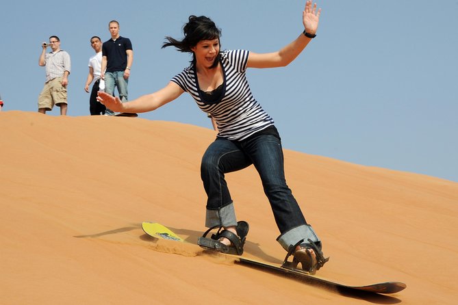 Dubai: Quad Bike Desert Adventure Safari, Desert Sand Boarding - Key Points