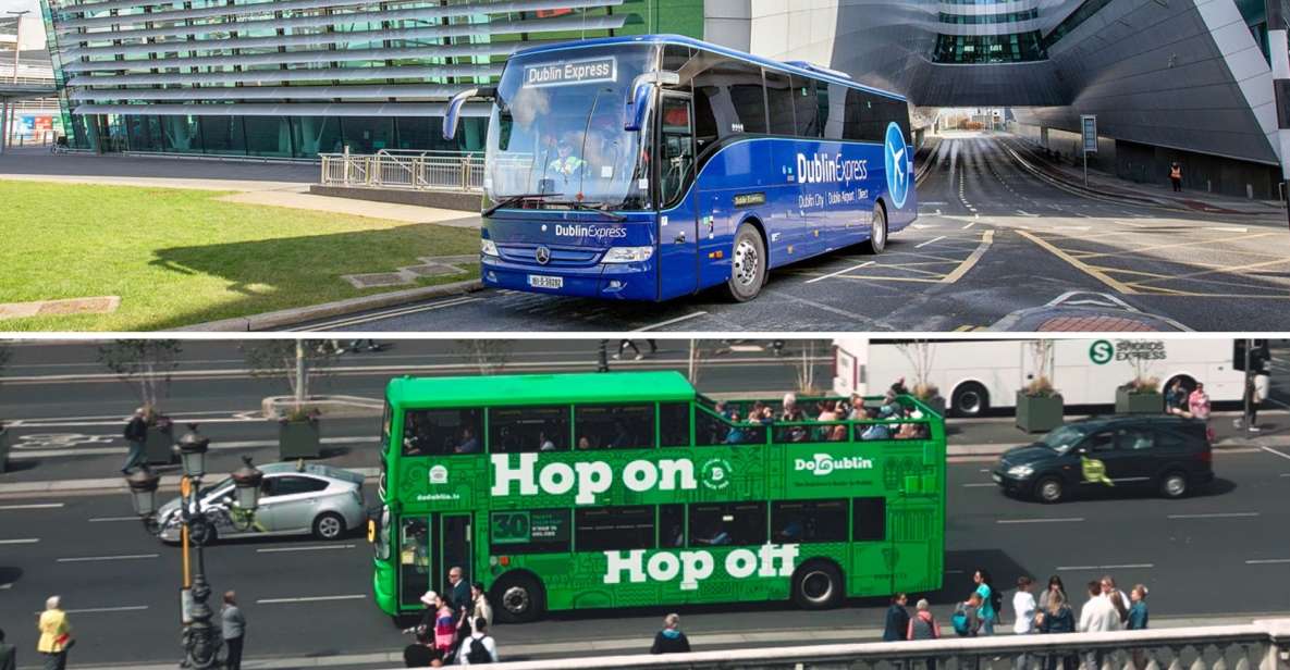 Dublin: Airport Transfer and Hop-On Hop-Off Bus Ticket - Key Points
