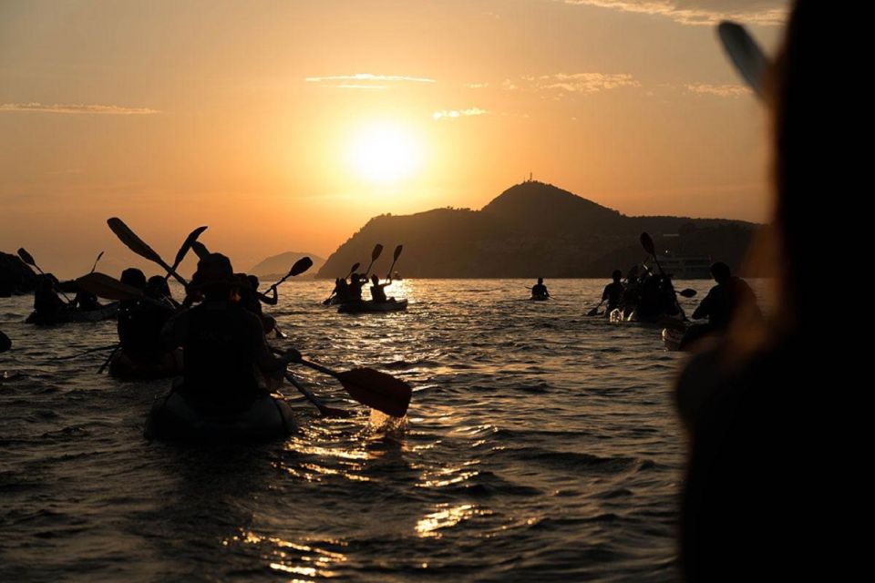Dubrovnik: Guided Sunset Sea Kayaking With Snacks and Wine - Key Points
