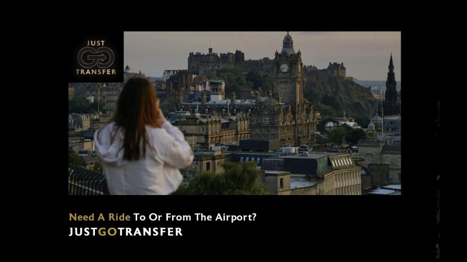 Edinburgh Airport to Edinburgh City (3 Pax - 3 Lug) - Key Points