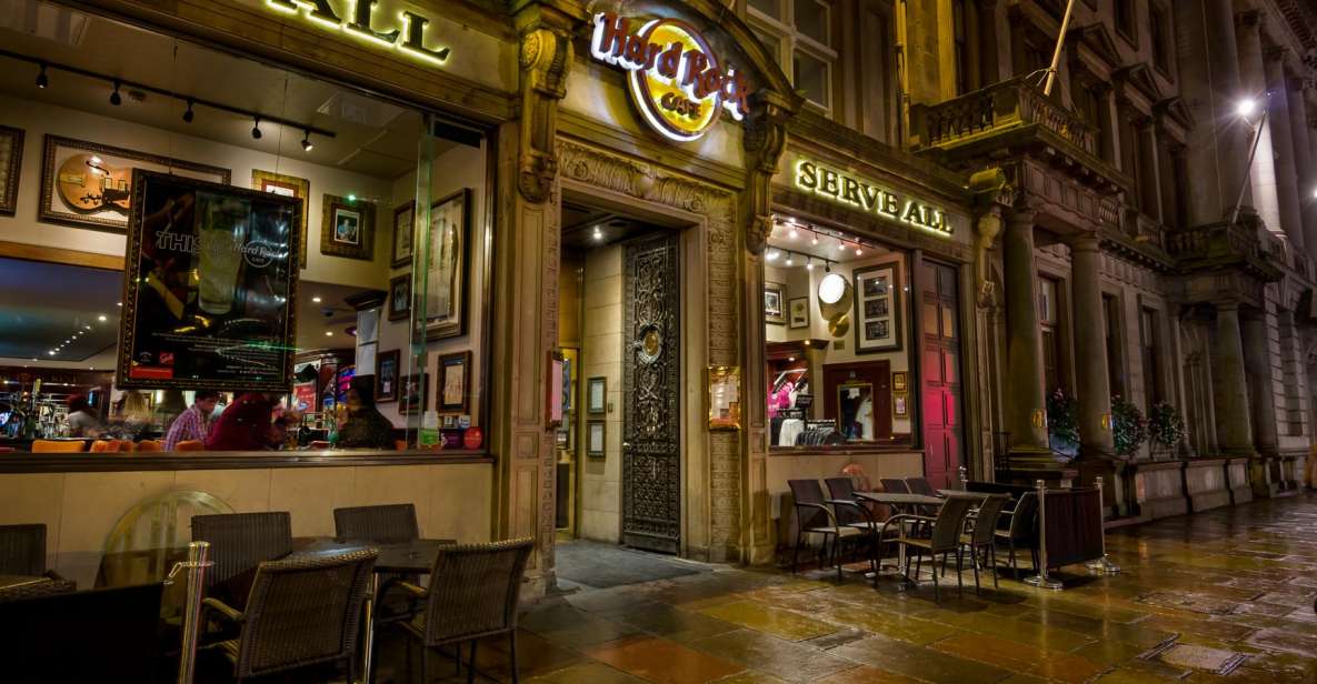 Edinburgh: Hard Rock Cafe With Set Menu for Lunch or Dinner - Key Points