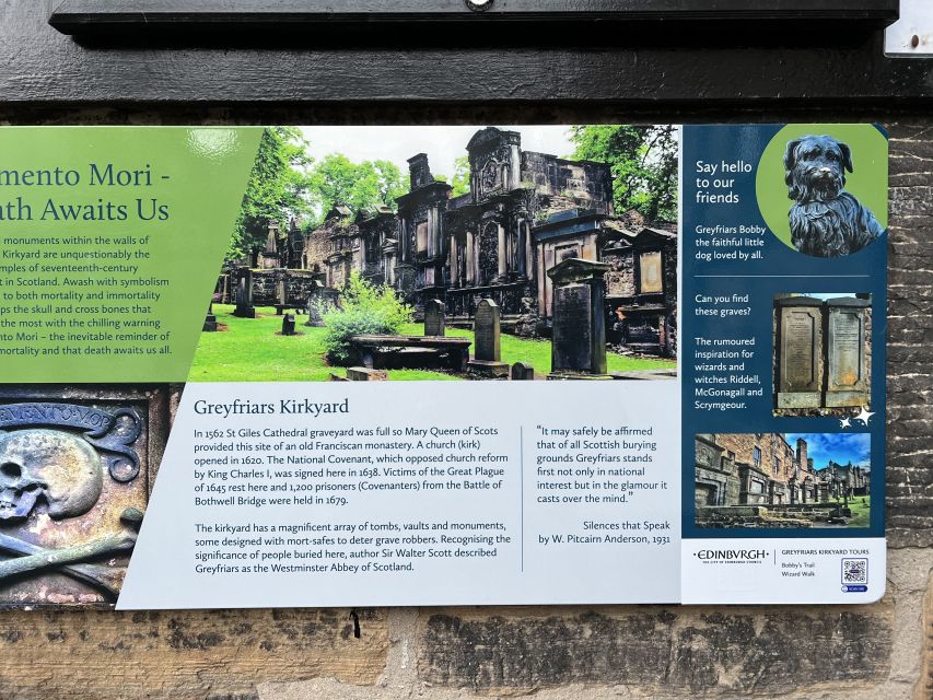 Edinburgh: Haunted Greyfriars Kirkyard Walking Tour - Key Points