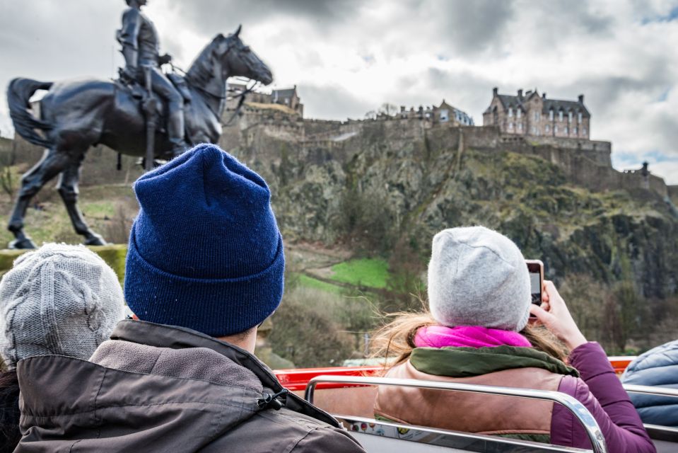 Edinburgh: Hop-On Hop-Off Bus Pass With 3 City Tours - Key Points