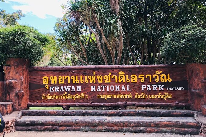 Erawan Waterfall and Elephant Care Private Tour - Key Points