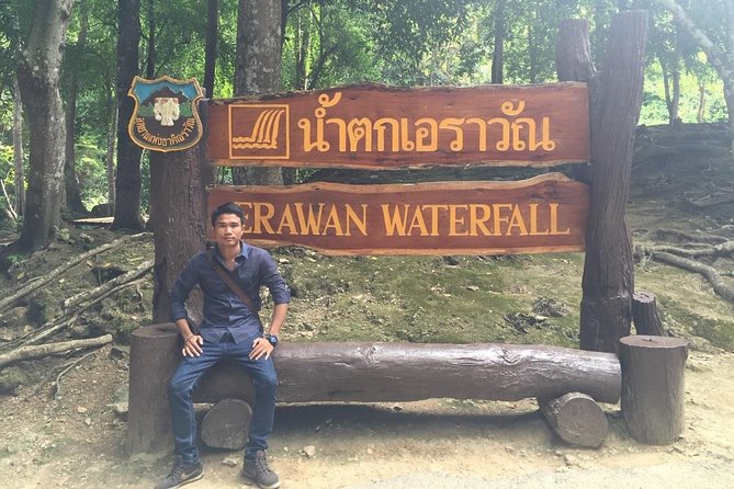 Erawan Waterfall and River Kwai Bridge Day Tour From Bangkok - Key Points