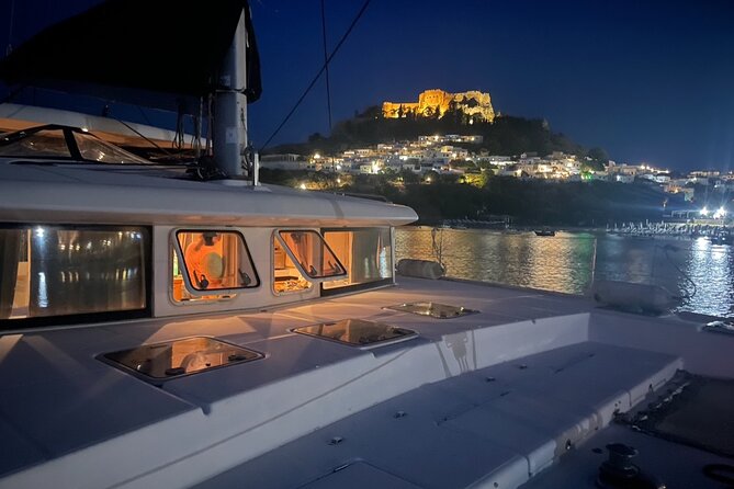 Exclusive Private Charter Luxury Sailing Catamaran Lindos - Key Points