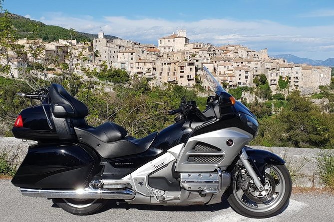 Excursion 1 Goldwing Honda Motorcycle Cannes Antibes St Paul De Vence - Key Points