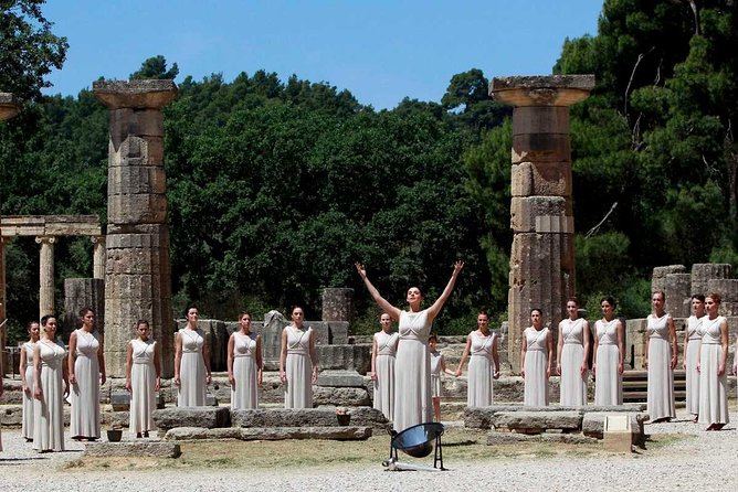 Explore Ancient Olympia Full Day Private Tour With Wine and Olive Oil Tasting - Key Points