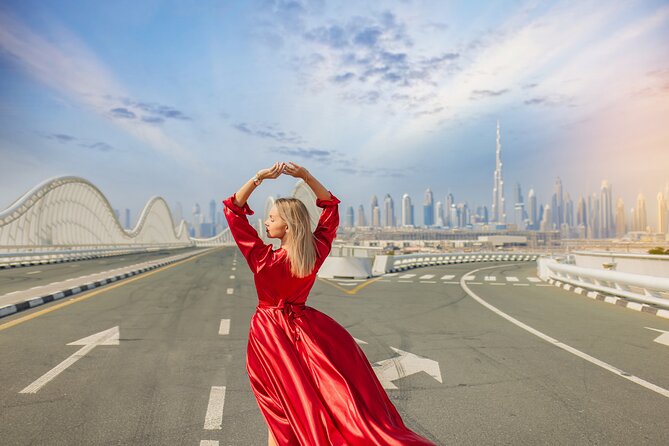 Flying Dress Photoshoot in Dubai - Key Points