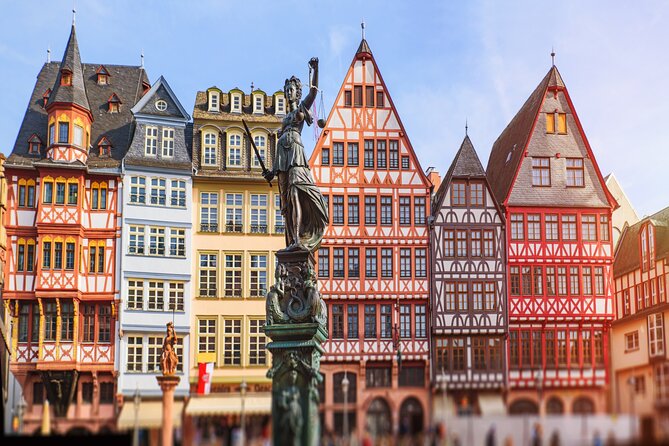 Frankfurt Walking Tour, Old Town, Cathedral, Romerberg - Key Points