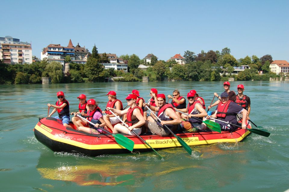 Freiburg and Basel: Rafting Tour on the River Rhine - Key Points