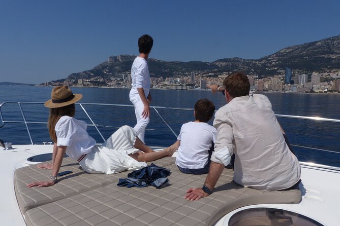 French Riviera Boat Charter, Princess V50 Yacht, Monaco or Nice - Key Points