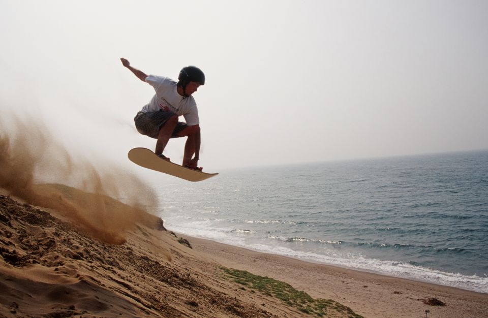 From Agadir or Taghazout: Desert Sand Boarding Tour W/ Lunch - Key Points
