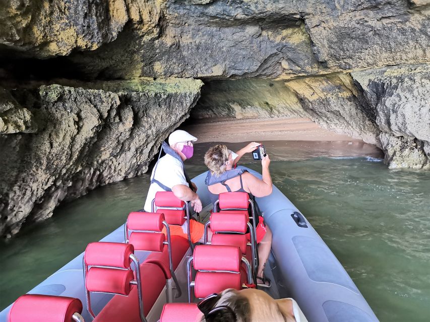 From Albufeira: Speedboat Day Trip With Benagil Caves Sunset - Key Points