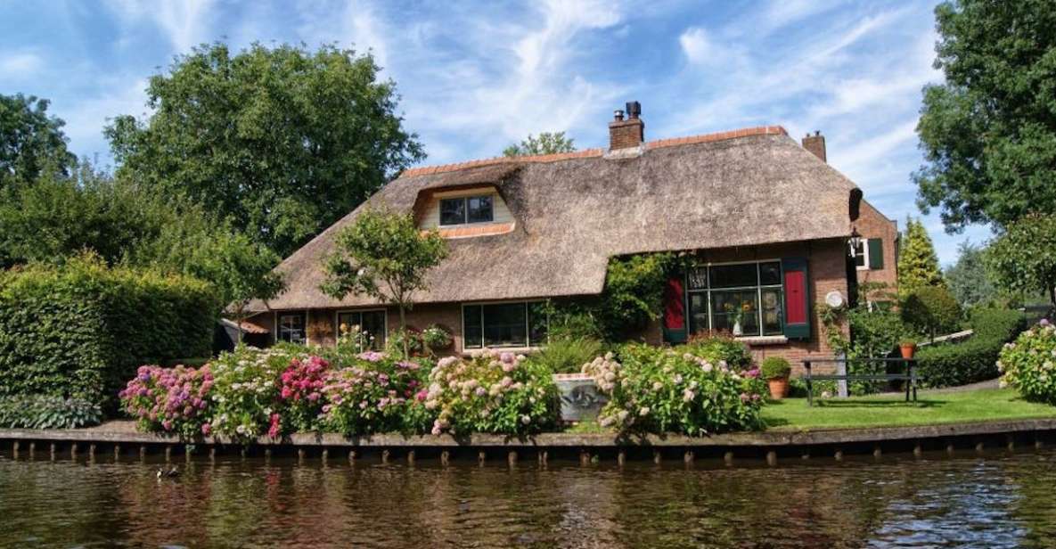 From Amsterdam: Private Tour to Giethoorn With Canal Cruise - Key Points