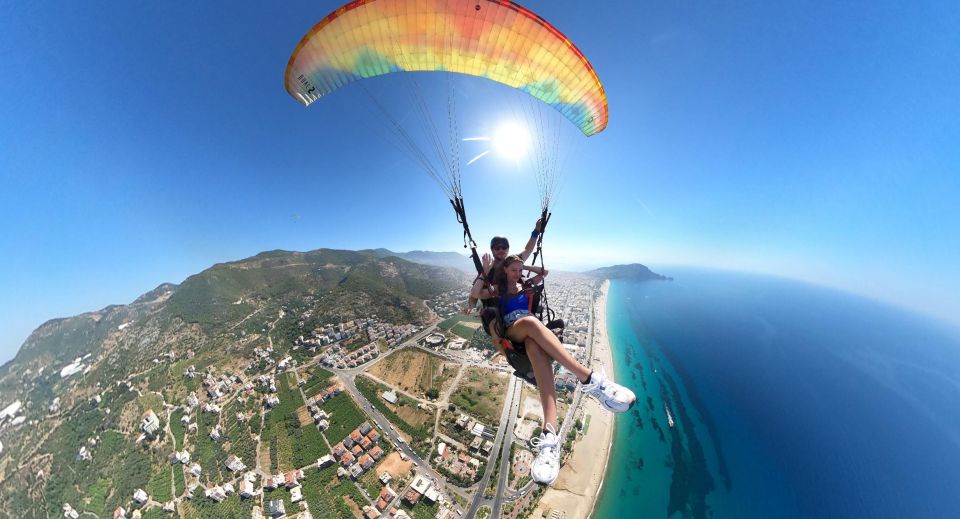 From Antalya: Alanya Paragliding Free Hotel Transfer Options - Key Points