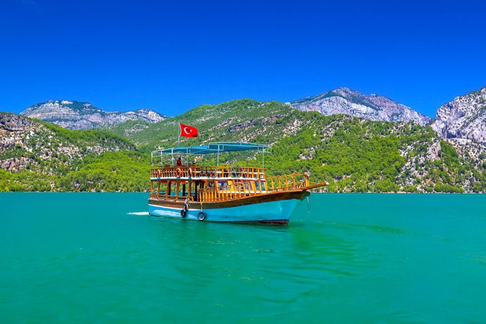 From Antalya: Green Canyon Boat Trip W/Lunch and Drinks - Key Points