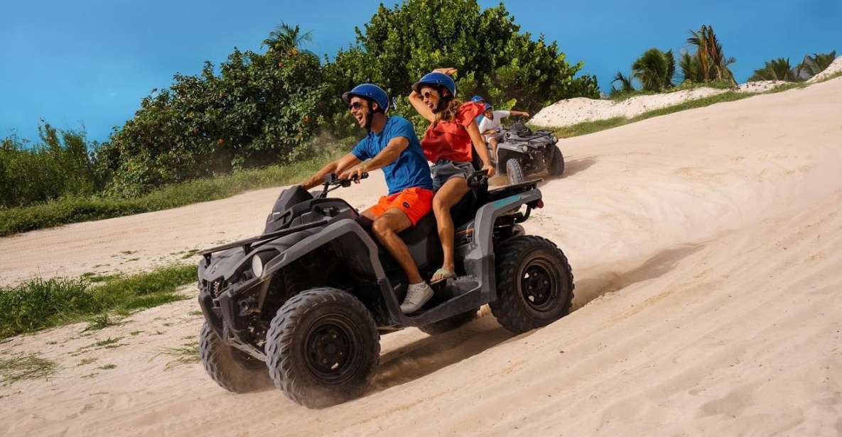 From Cancún: ATV Jungle Trail Adventure and Beach Club - Key Points