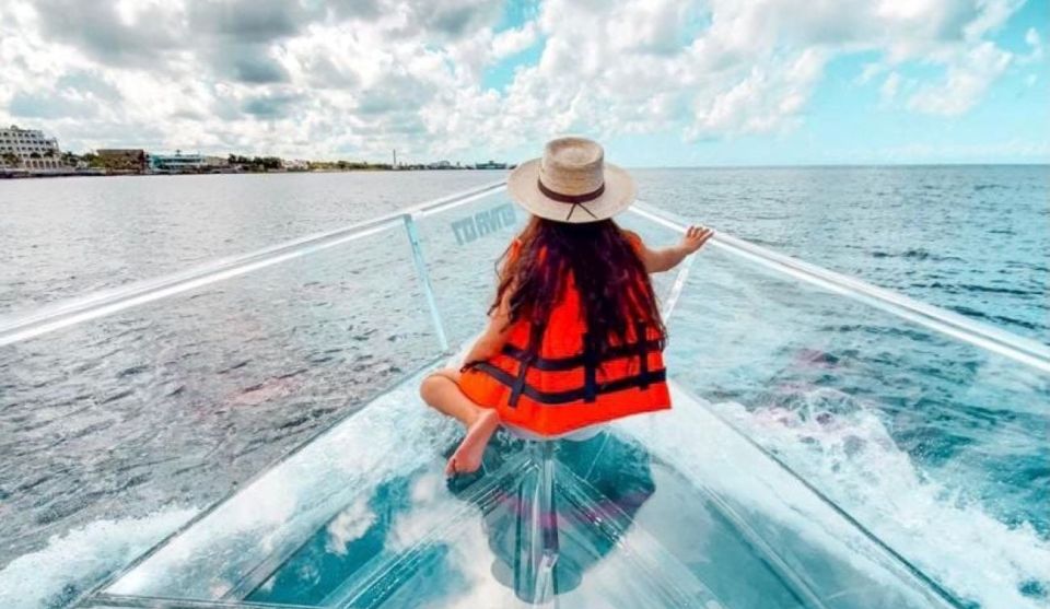 From Cancun: Glass Boat Sightseeing Trip - Key Points