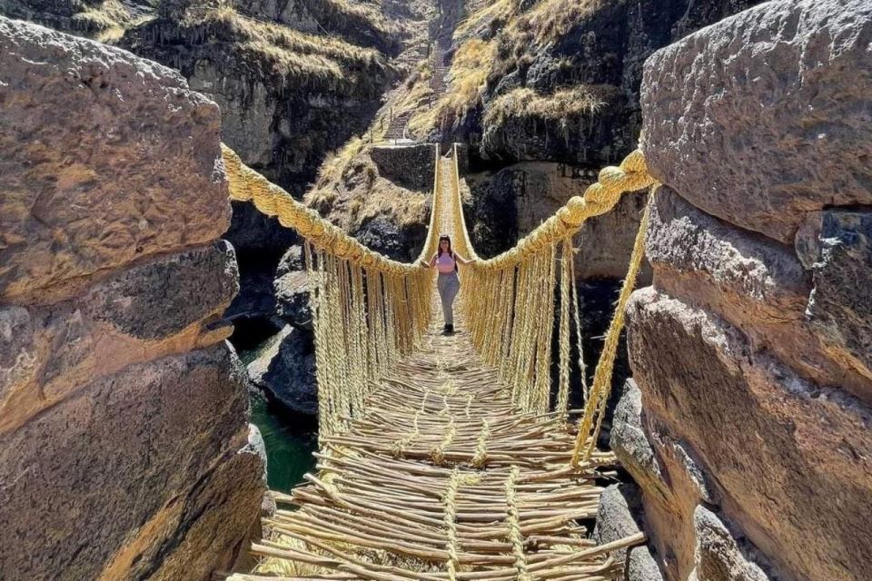 From Cusco: Inka Suspension Bridge Qeswachaca - Qeswachaka - Key Points