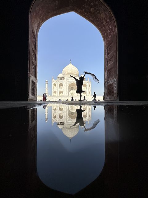 From Delhi:- Sameday Taj Mahal Heritage Tour - Key Points