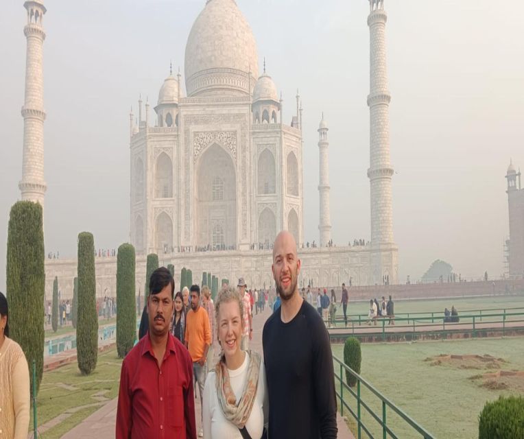 From Delhi: Taj Mahal & Agra City Tour By Gatiman Train - Key Points