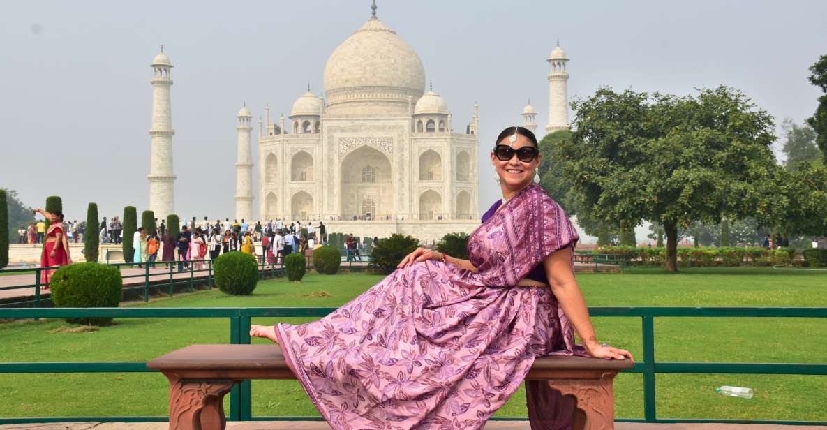 From Delhi: Visit Taj Mahal In Sunset & Agra Tour - Key Points