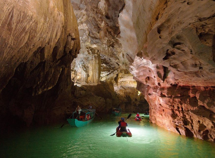 From Dong Hoi: Paradise Cave and Phong Nha Cave Tour & Lunch - Key Points