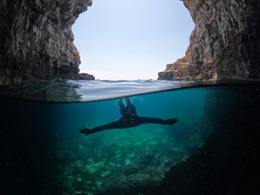 From FažAna: Snorkeling at Sea Cave and Brijuni Island - Key Points