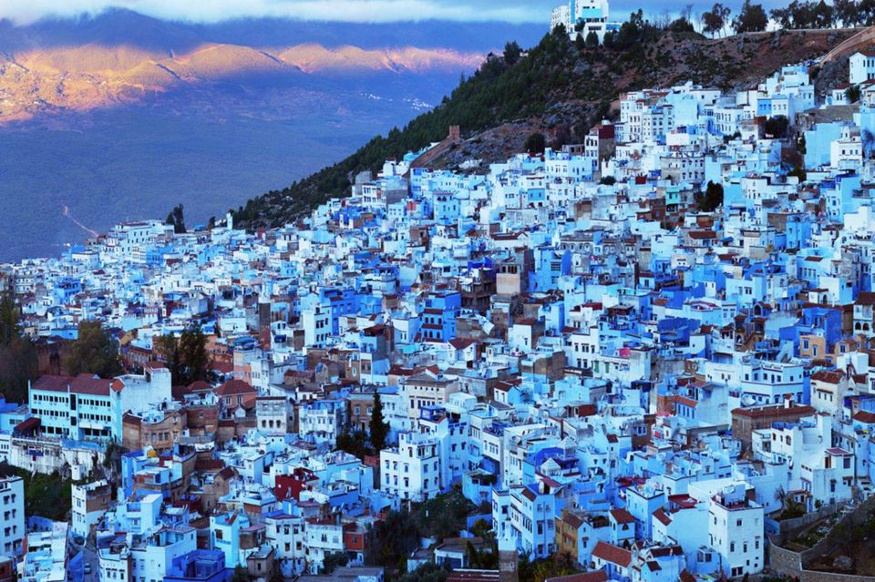 From Fes: Transfer to Tangier Passing by Chefchaouen - Key Points