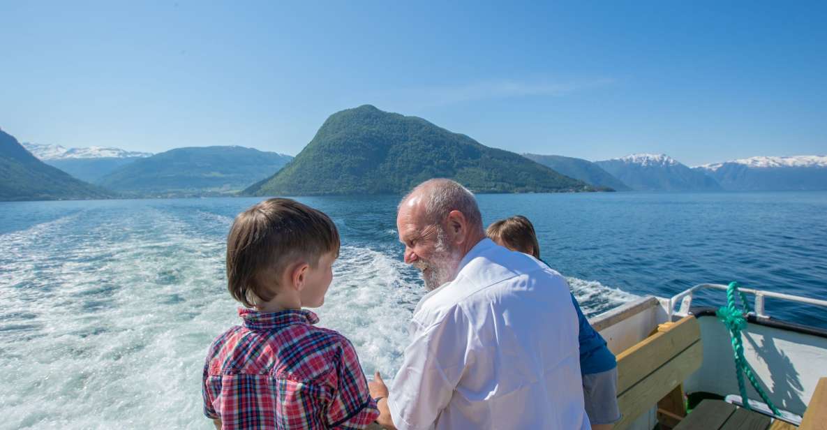 From Fjærland - Fjord Cruise to Balestrand One-Way - Key Points
