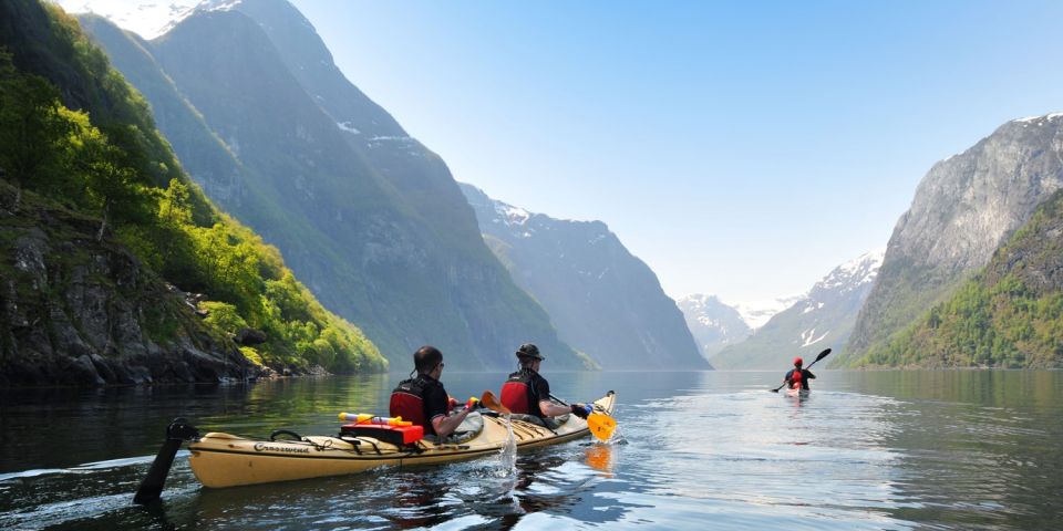 From Flåm: Nærøyfjord 3 Day Kayaking and Camping Tour - Key Points