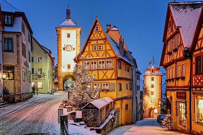 From Frankfurt: Historic Treasure Rothenburg, Private 1 Day Tour - Key Points
